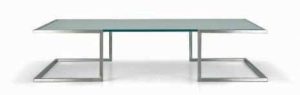 Orrizonte / Table basse en verre