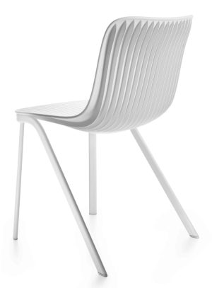 Dragonfly / Chaise design blanc