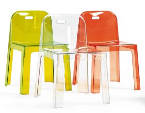 Trono / Chaise transparente