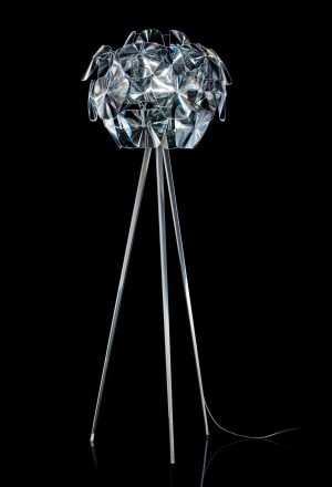 Hope / Lampadaire design 3 pieds lentilles avec variateur