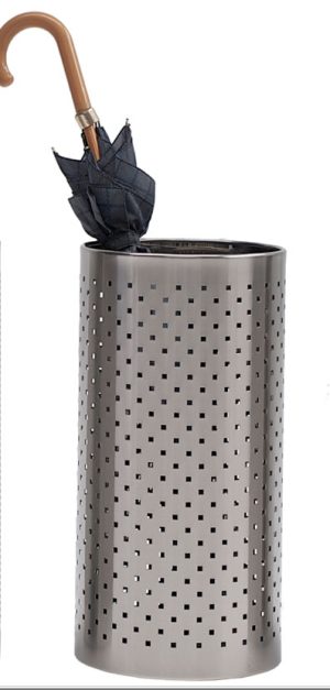 Foro Quadro / Porte-parapluie 24 L Inox poli perforé