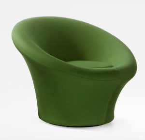 Mushroom / Fauteuil Design Vert