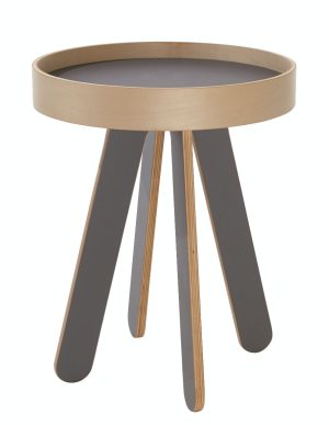 Valet / Table basse ronde H51 cm Anthracite