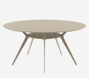 Biplane 40A / Table ronde Ø 154 cm Ecru