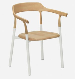 Twig comfort / Chaise de réunion avec dossier Frêne