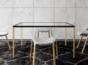 Tavolo Zero Square / Table de réunion carrée