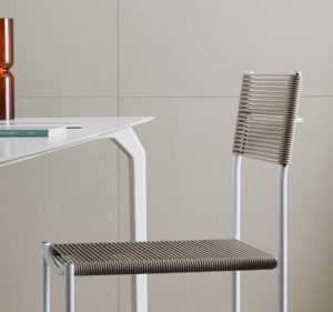 Spaghetti / Chaise visiteur fil nilon
