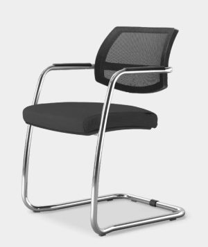 Host Net / Fauteuil visiteur empilable dossier résille