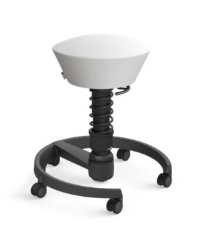 Swopper / Tabouret ergonomique à roulettes Milieu médical Blanc